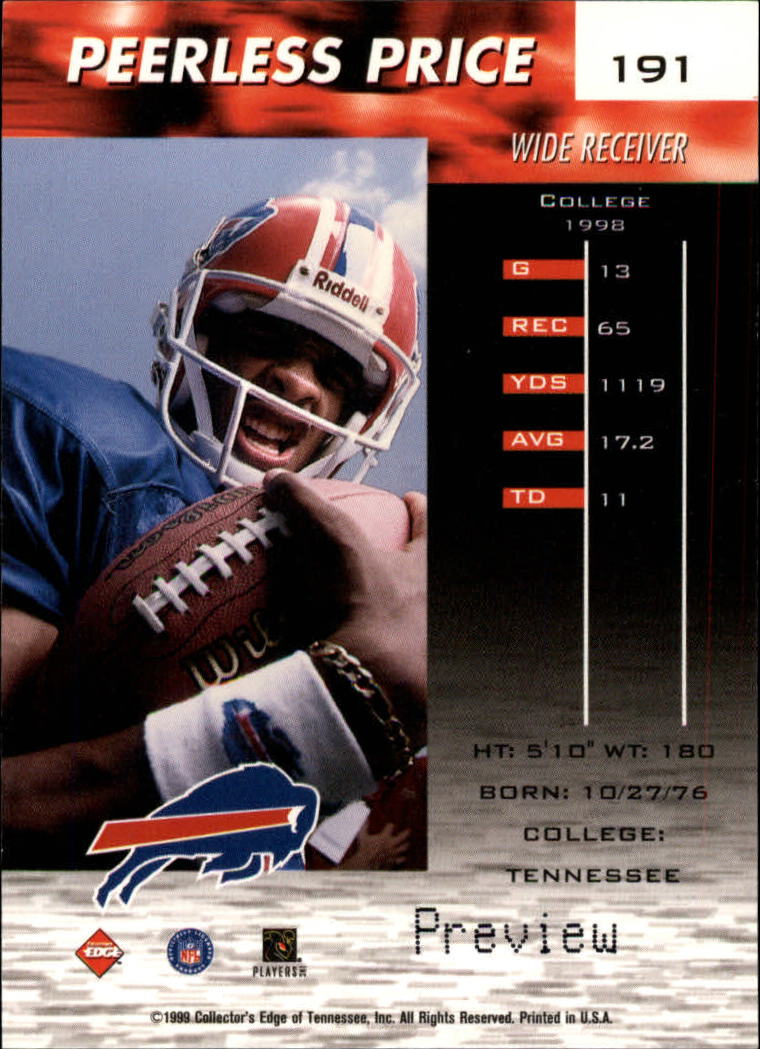 A7941- 1999 Collector's Edge Fury FB Assort Inserts -You Pick- 15+ FREE US SHIP - Picture 187 of 409