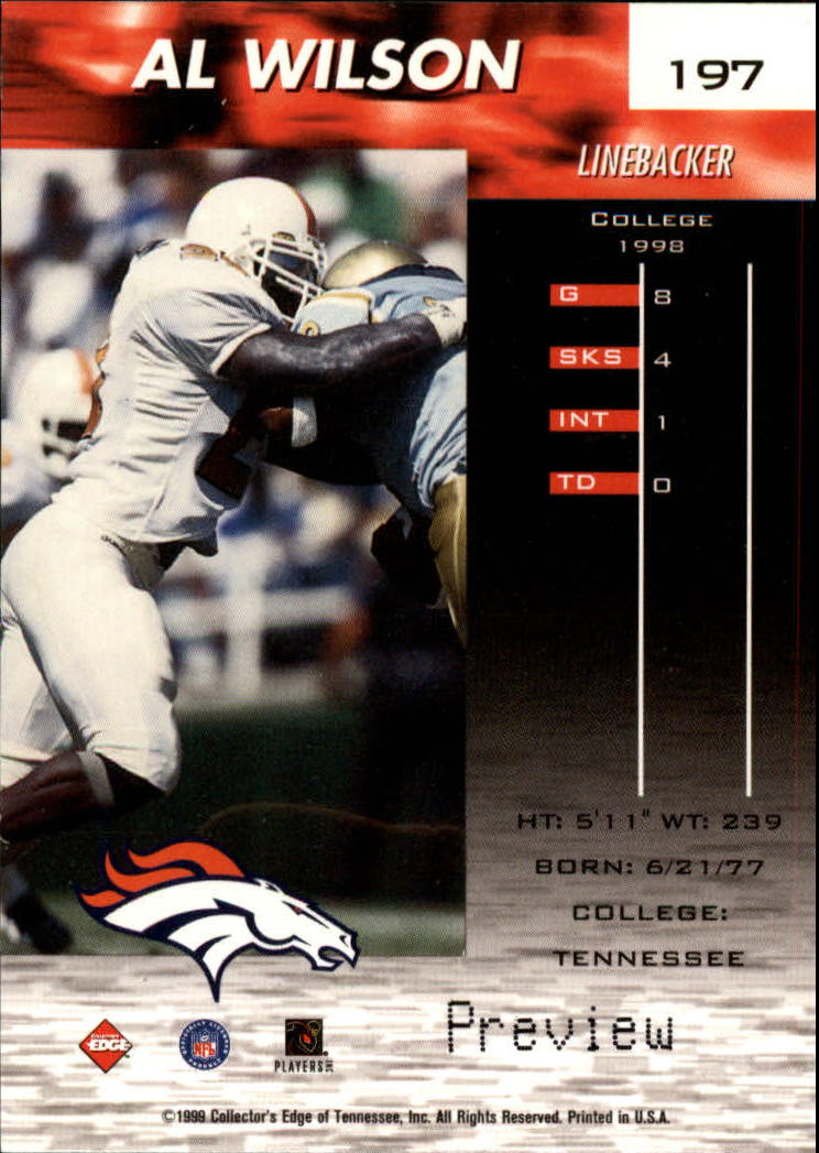 A7941- 1999 Collector's Edge Fury FB Assort Inserts -You Pick- 15+ FREE US SHIP - Picture 199 of 409