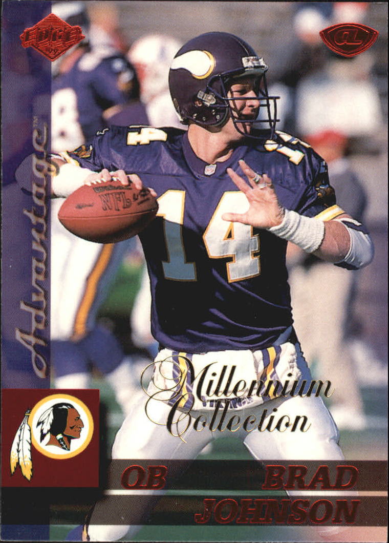 1999 Collector's Edge Millennium Collection Advantage #90 Brad Johnson