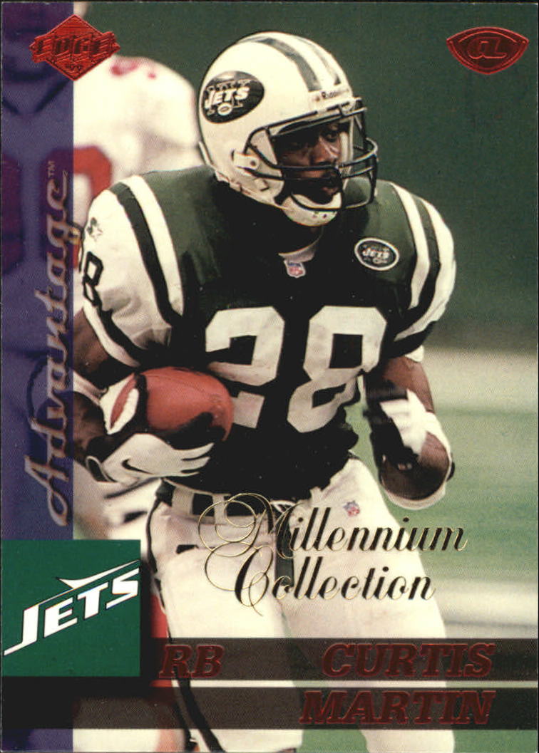 1999 Collector's Edge Millennium Collection Advantage #110 Curtis Martin