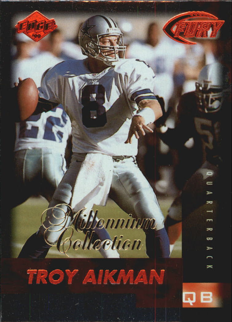 1999 Collector's Edge Millennium Collection Fury #4 Troy Aikman