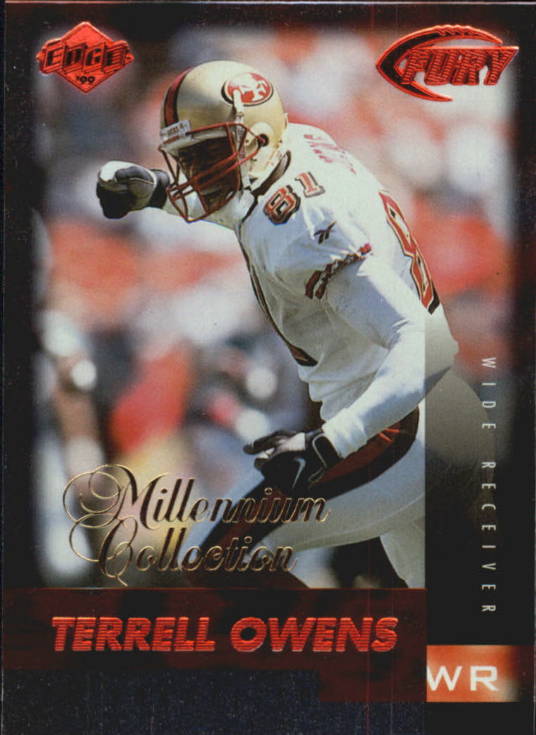 1999 Collector's Edge Millennium Collection Fury #107 Terrell Owens