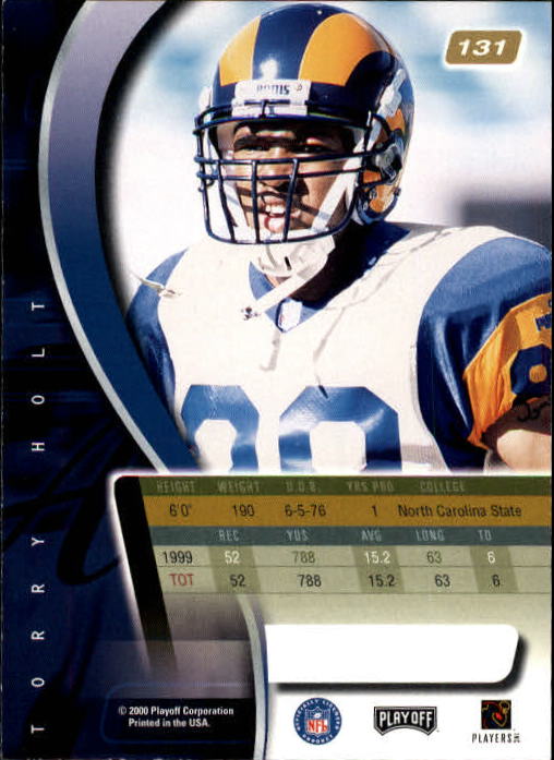 2000 Absolute #131 Torry Holt back image