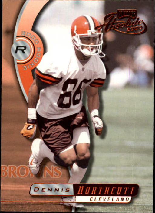2000 Absolute #177 Dennis Northcutt RC
