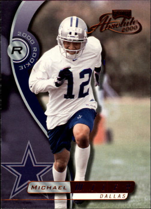 2000 Absolute #186 Michael Wiley RC