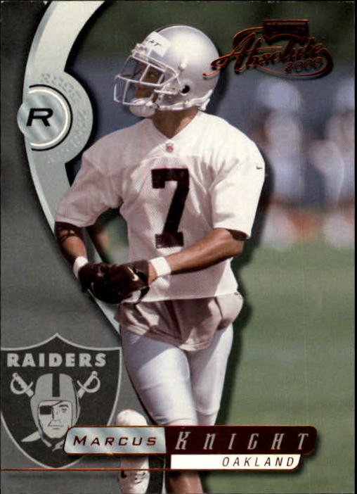 2000 Absolute #208 Marcus Knight RC