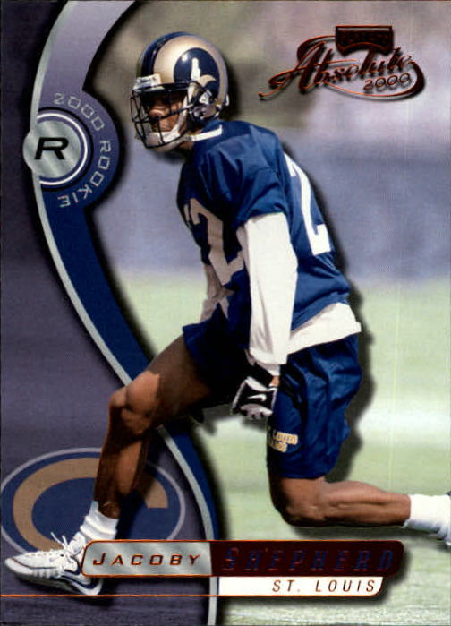Jacoby Shepherd 2000 Absolute #225 Jacoby Shepherd RC - NM-MT - Burbank Sportscards ...