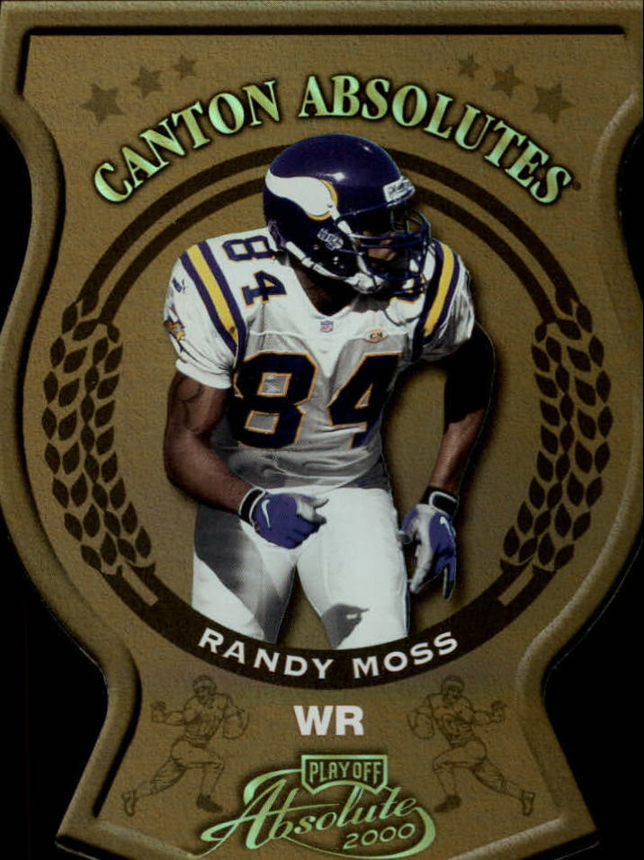 2000 Absolute Canton Absolutes #CA12 Randy Moss