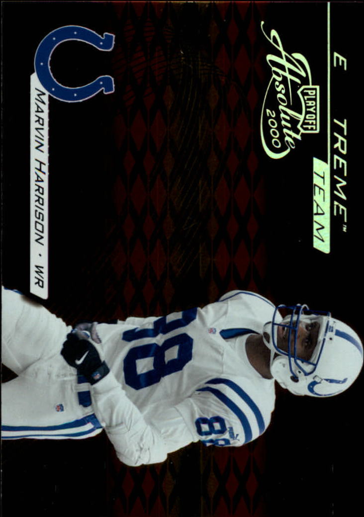 2000 Absolute Extreme Team #XT19 Marvin Harrison