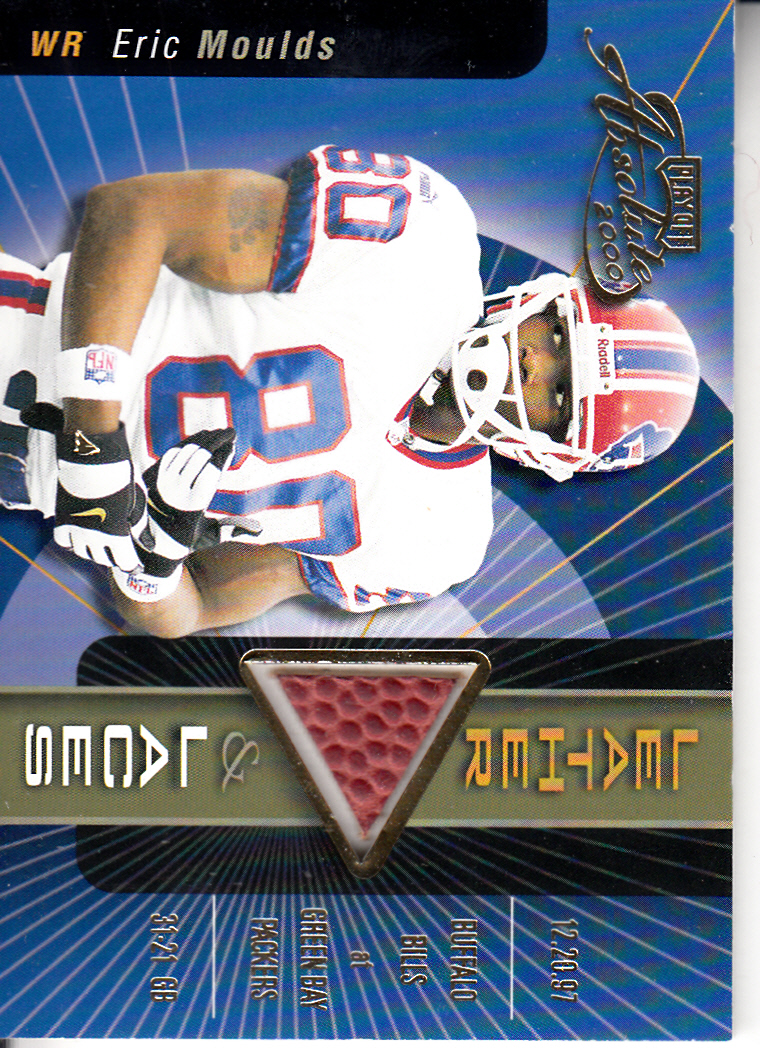 2000 Absolute Leather and Laces #EM80 Eric Moulds/350
