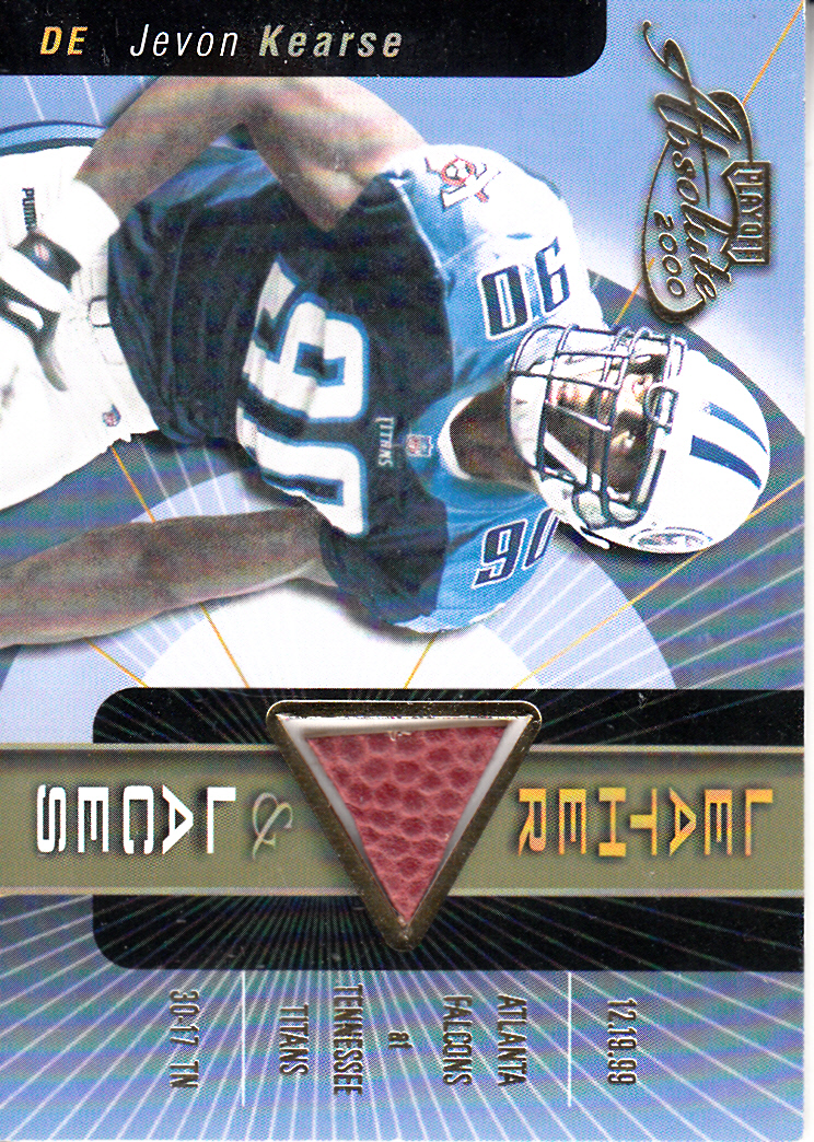 2000 Absolute Leather and Laces #JK90A Jevon Kearse/350