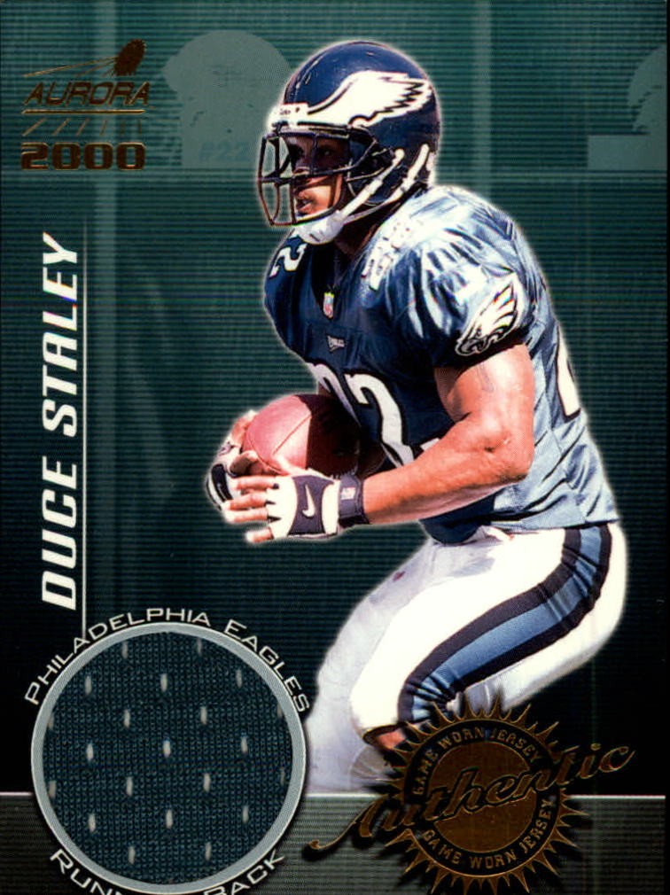 2002 Pacific Game Worn Jerseys #4 Michael Vick - black jersey swatch - NM-MT