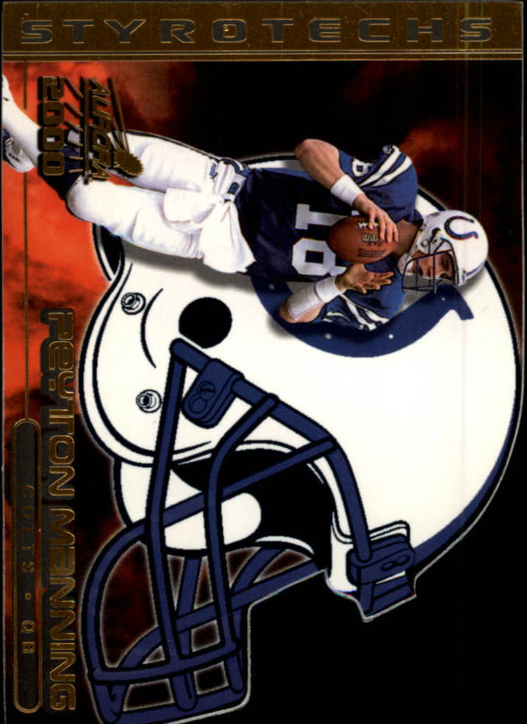 2000 Aurora Helmet Styrotechs #10 Peyton Manning