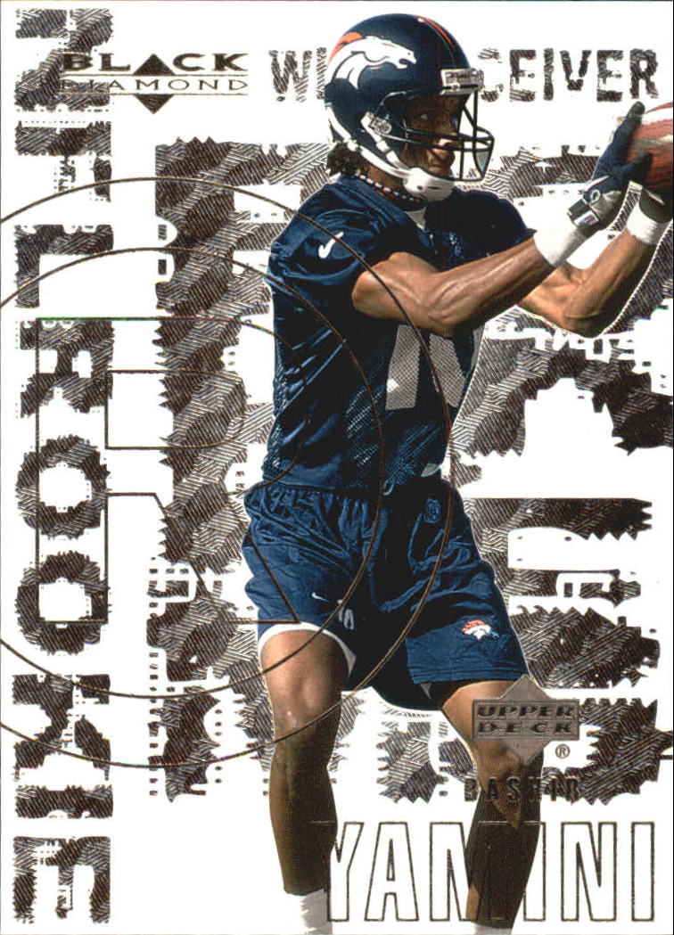 2000 Black Diamond (Upper Deck) Football "Main Set" Cards - Picture 104 of 107