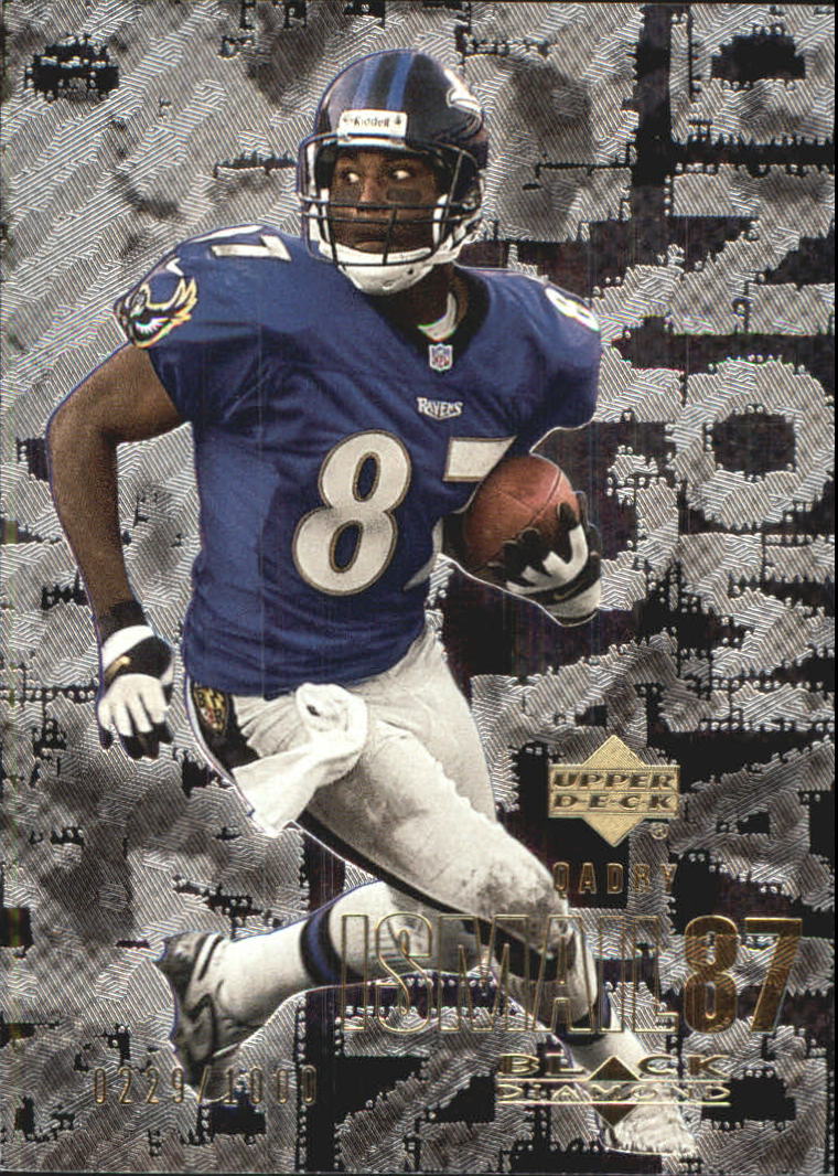 2000 Black Diamond (Upper Deck) Football "Gold" Parallel Cards - Picture 8 of 33