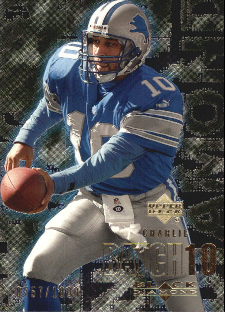 2000 Black Diamond (Upper Deck) Football "Gold" Parallel Cards - Picture 16 of 33