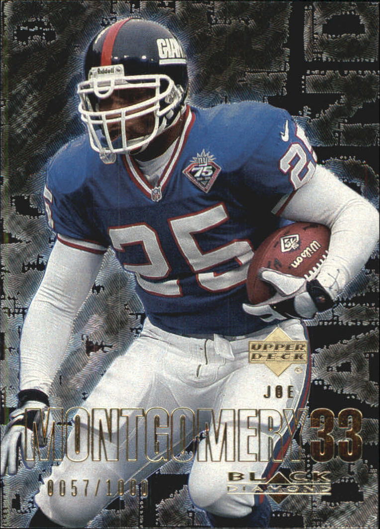 2000 Black Diamond (Upper Deck) Football "Gold" Parallel Cards - Picture 24 of 33