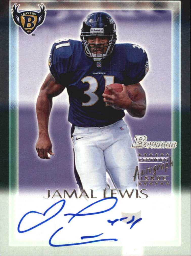 2000 Bowman Autographs #JL Jamal Lewis S