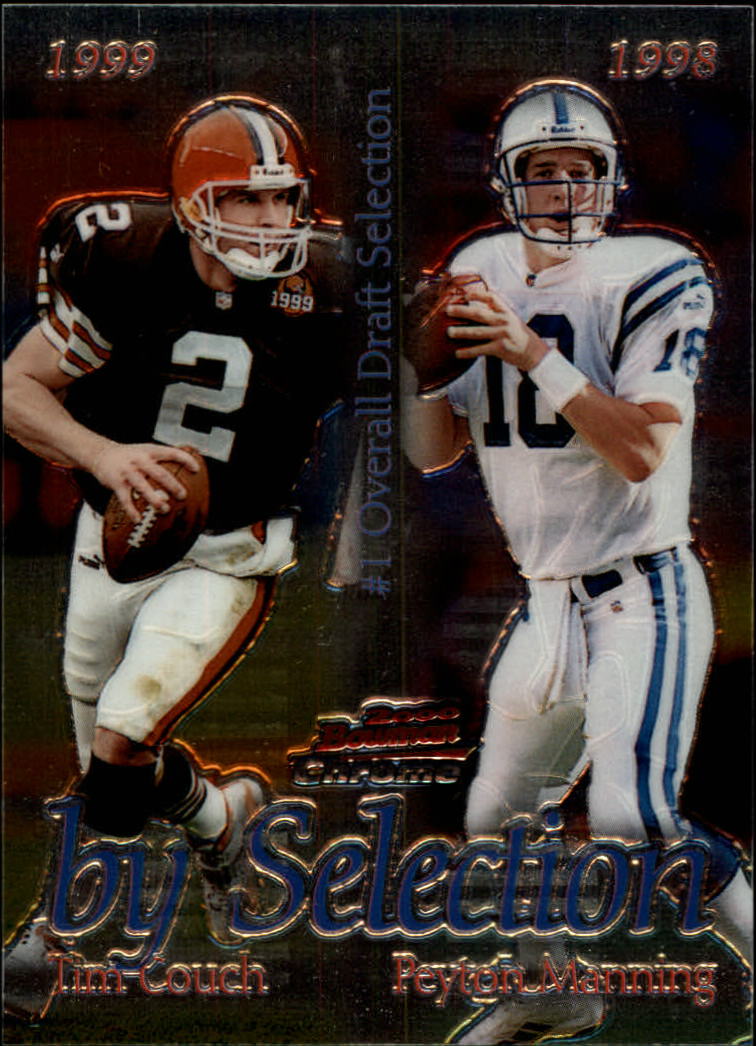 2000 Bowman Chrome By Selection #B6 T.Couch/P.Manning