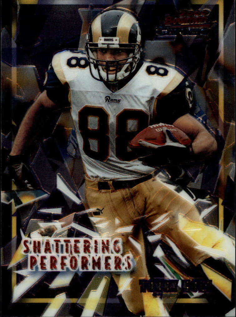 2000 Bowman Chrome Shattering Performers #SP16 Torry Holt