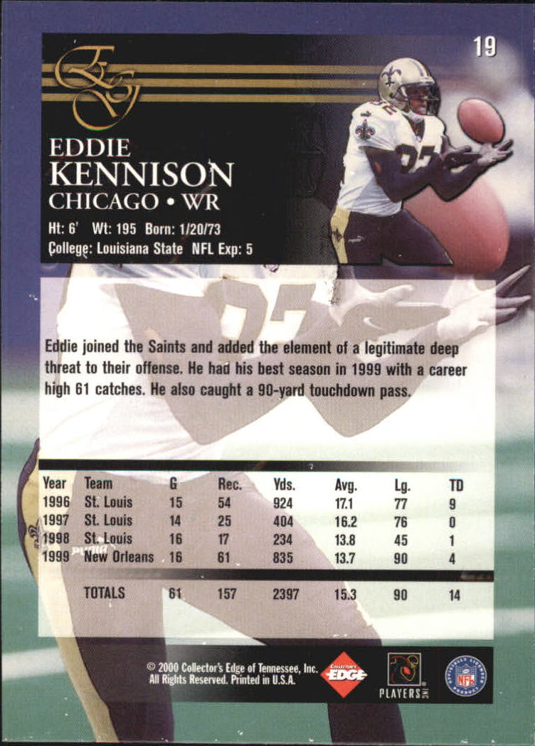 B0112- 2000 Collector's Edge EG FB 1-150 +Inserts -You Pick- 15+ FREE US SHIP - Picture 39 of 296