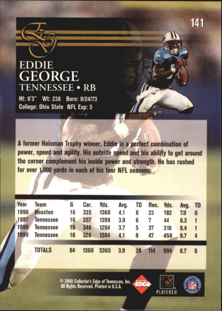 B0112- 2000 Collector's Edge EG FB 1-150 +Inserts -You Pick- 15+ FREE US SHIP - Picture 261 of 296