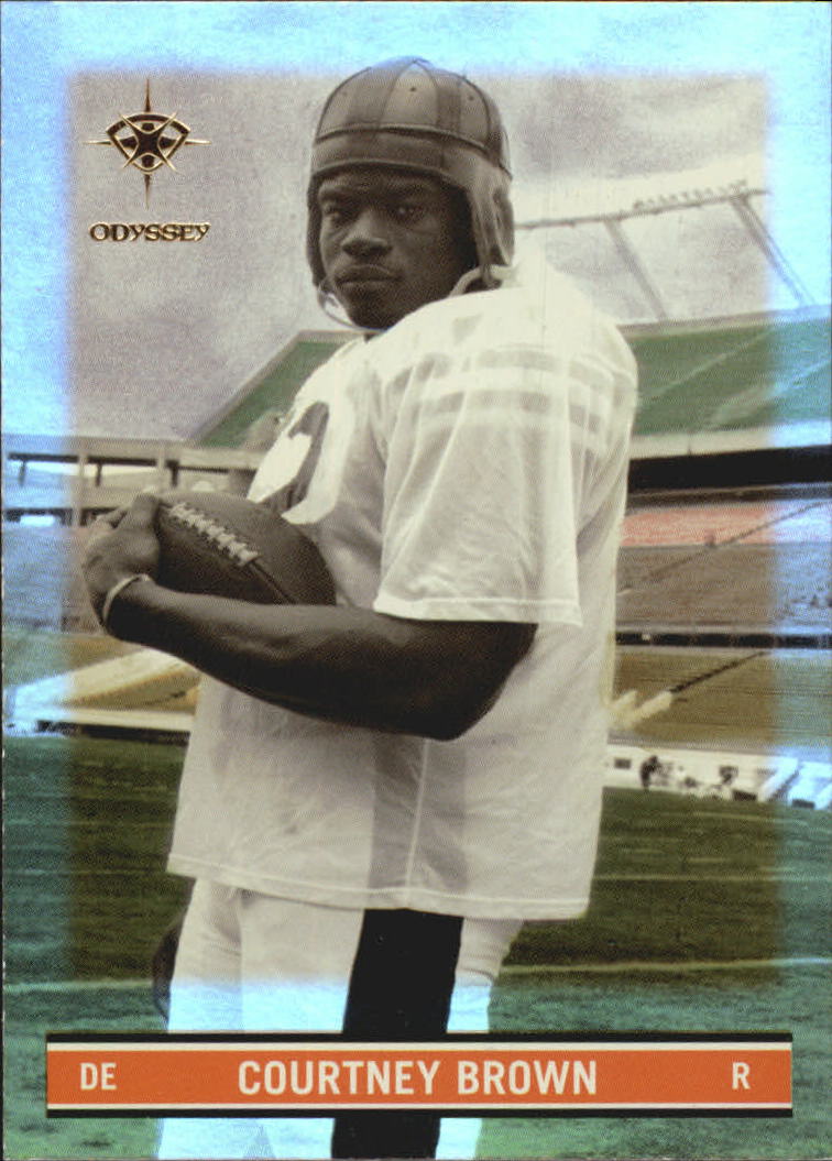 2000 Collector's Edge Odyssey Old School #OS10 Courtney Brown
