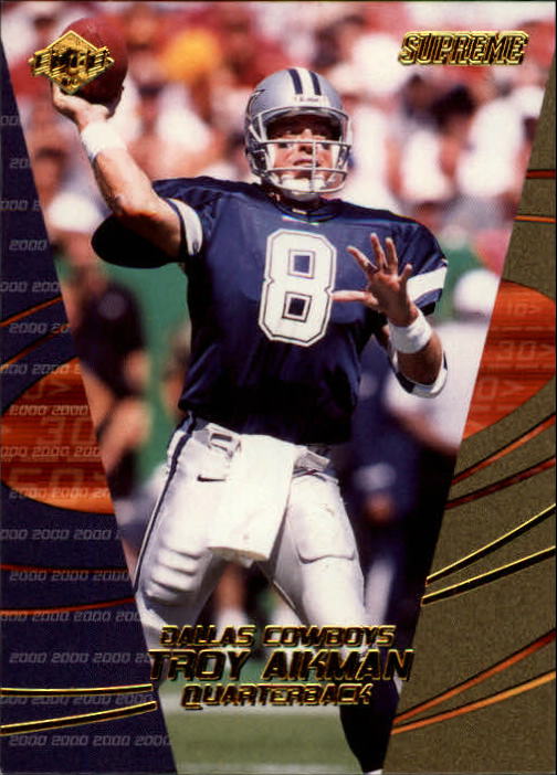 2000 Collector's Edge Supreme #35 Troy Aikman