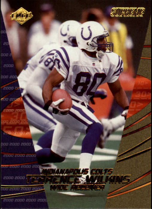 2000 Collector's Edge Supreme #60 Terrence Wilkins