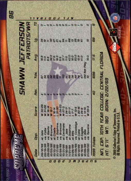 B1087- 2000 Collector's Ecke Supreme Fb + Einsätze -du Pick- 15 + Gratis US - Bild 171 von 321