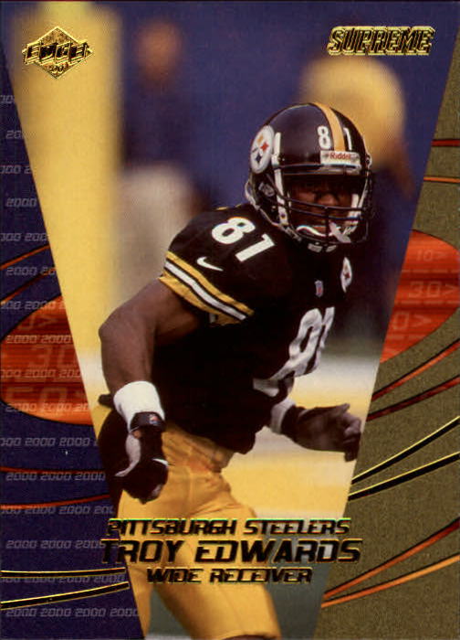2000 Collector's Edge Supreme #110 Troy Edwards