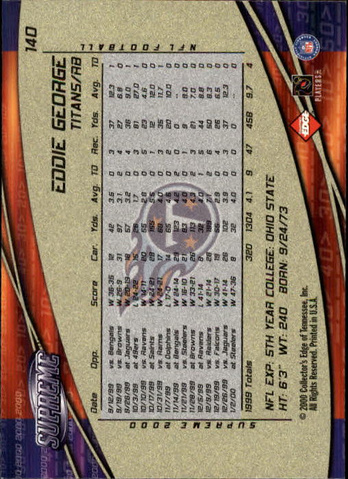 B1087- 2000 Collector's Ecke Supreme Fb + Einsätze -du Pick- 15 + Gratis US - Bild 279 von 321