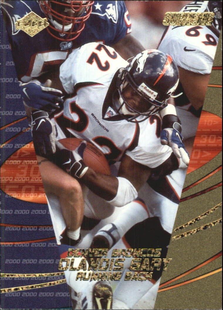 2000 Collector's Edge Supreme Hologold #41 Olandis Gary