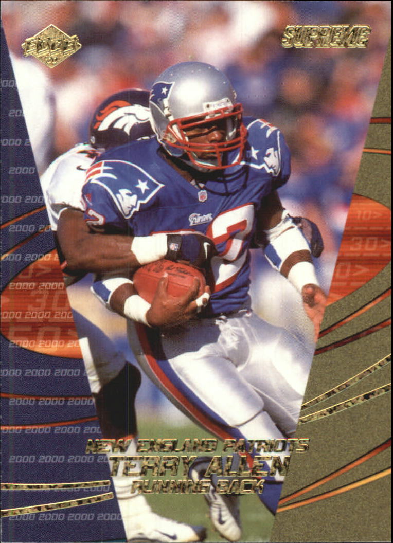 2000 Collector's Edge Supreme Hologold #82  Terry Allen