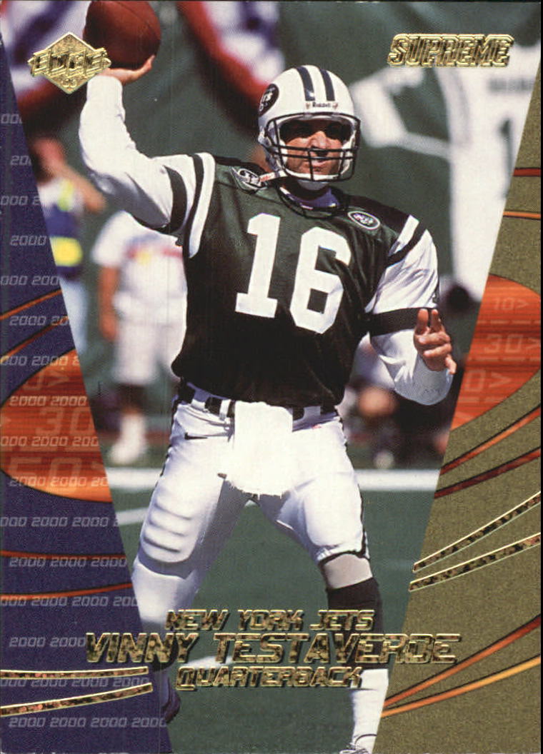2000 Collector's Edge Supreme Hologold #100 Vinny Testaverde
