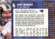 2000 Collector's Edge T3 Retail #116 Kurt Warner back image