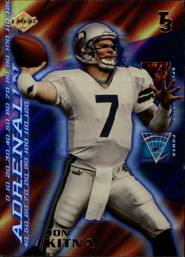 Jon Kitna - Seattle Seahawks - 1997 Collectors Edge Advantage Silver Card  #155