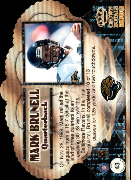 2000 Crown Royale (Pacific) Football "Main Set" Cards - Picture 33 of 111