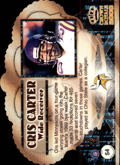 2000 Crown Royale (Pacific) Football "Main Set" Cards - Picture 43 of 111
