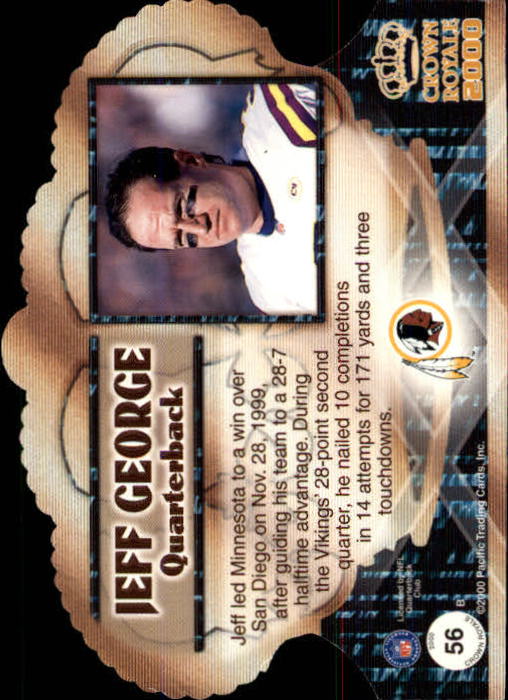 2000 Crown Royale (Pacific) Football "Main Set" Cards - Picture 45 of 111