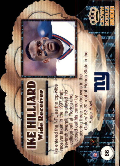 2000 Crown Royale (Pacific) Football "Main Set" Cards - Picture 57 of 111