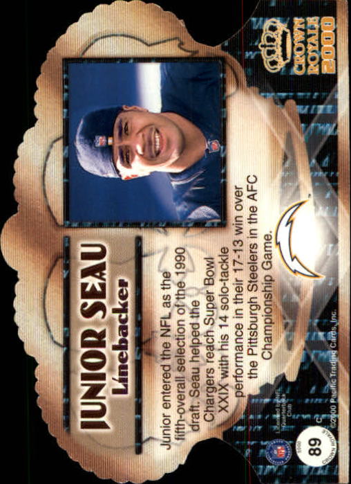 2000 Crown Royale (Pacific) Football "Main Set" Cards - Picture 81 of 111