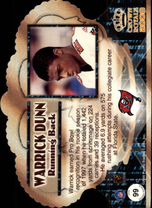 2000 Crown Royale (Pacific) Football "Main Set" Cards - Picture 91 of 111