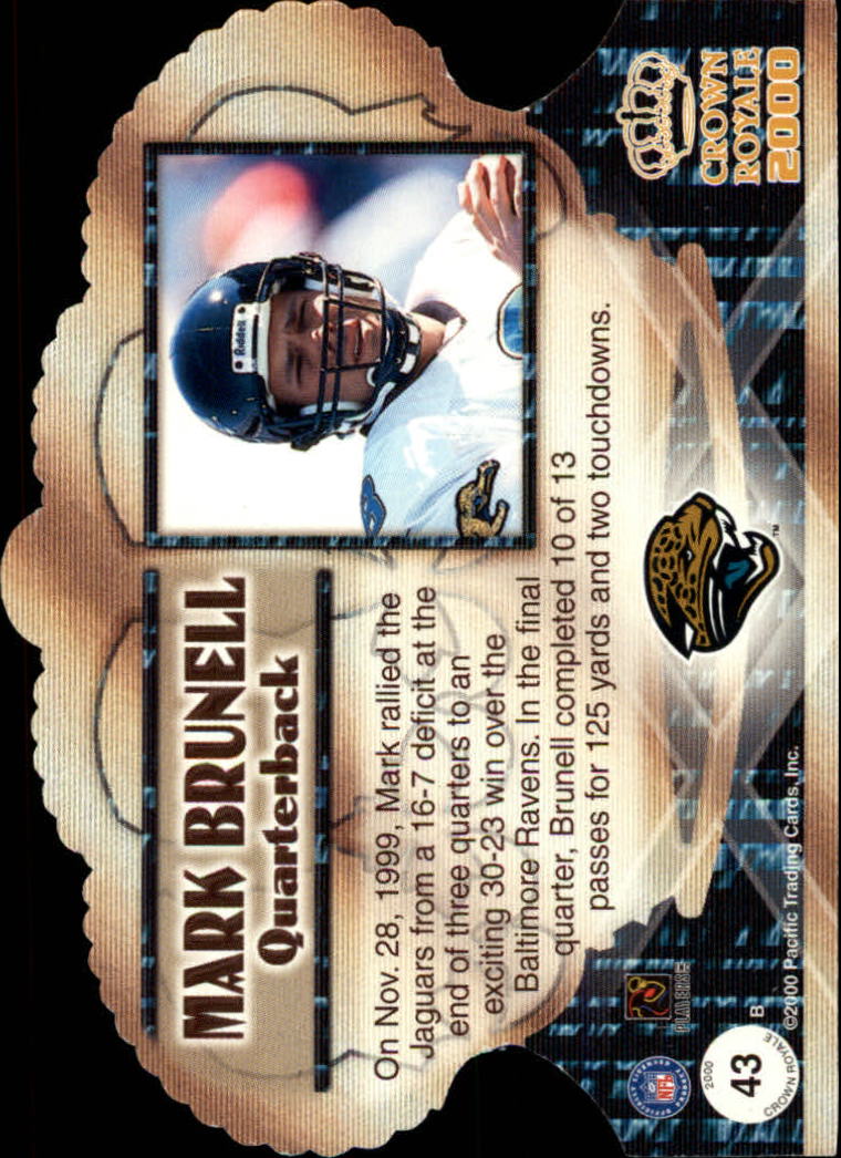 2000 Crown Royale Limited Series #43 Mark Brunell