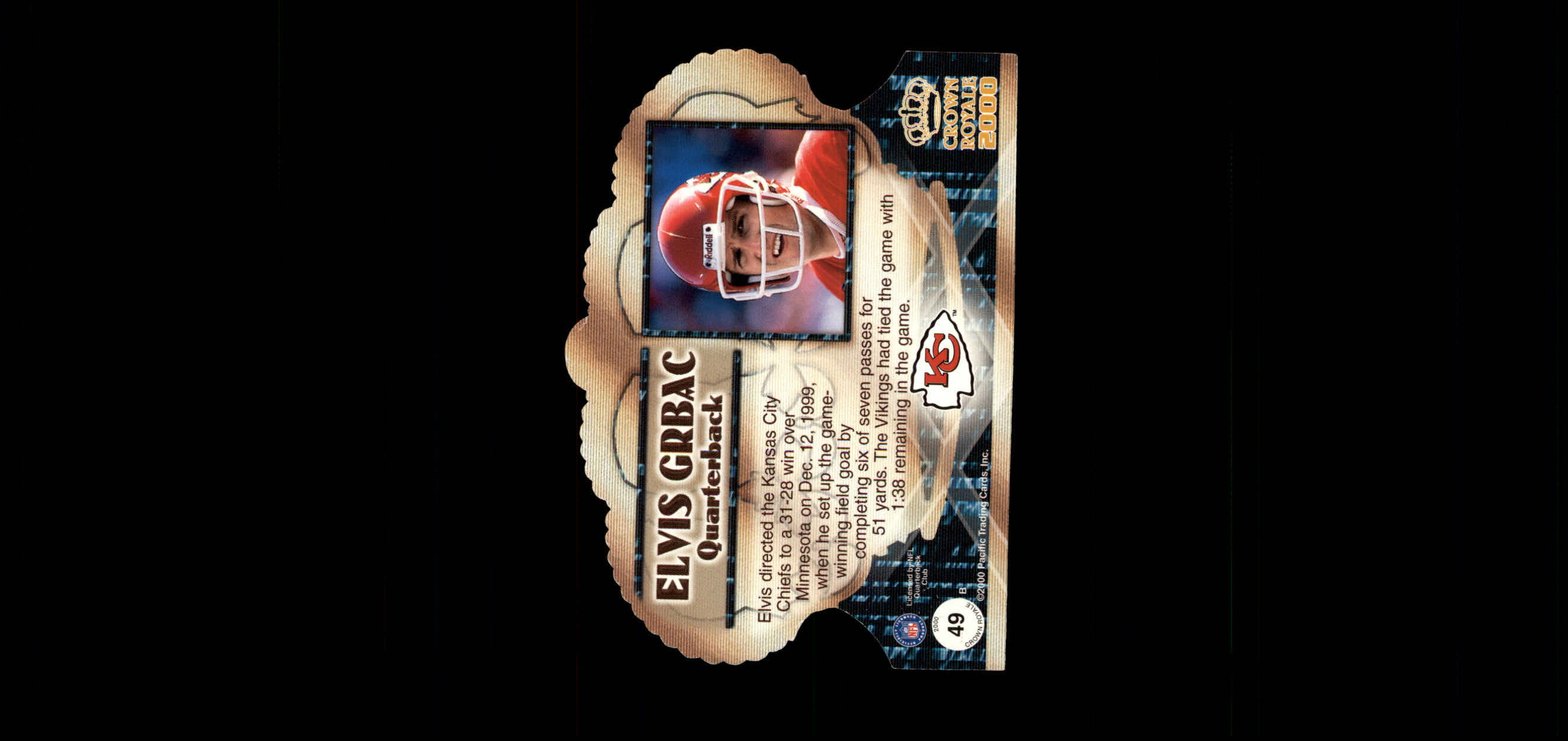 2000 Crown Royale (Pacific) Football "Insert and Parallel" Cards - Picture 37 of 51