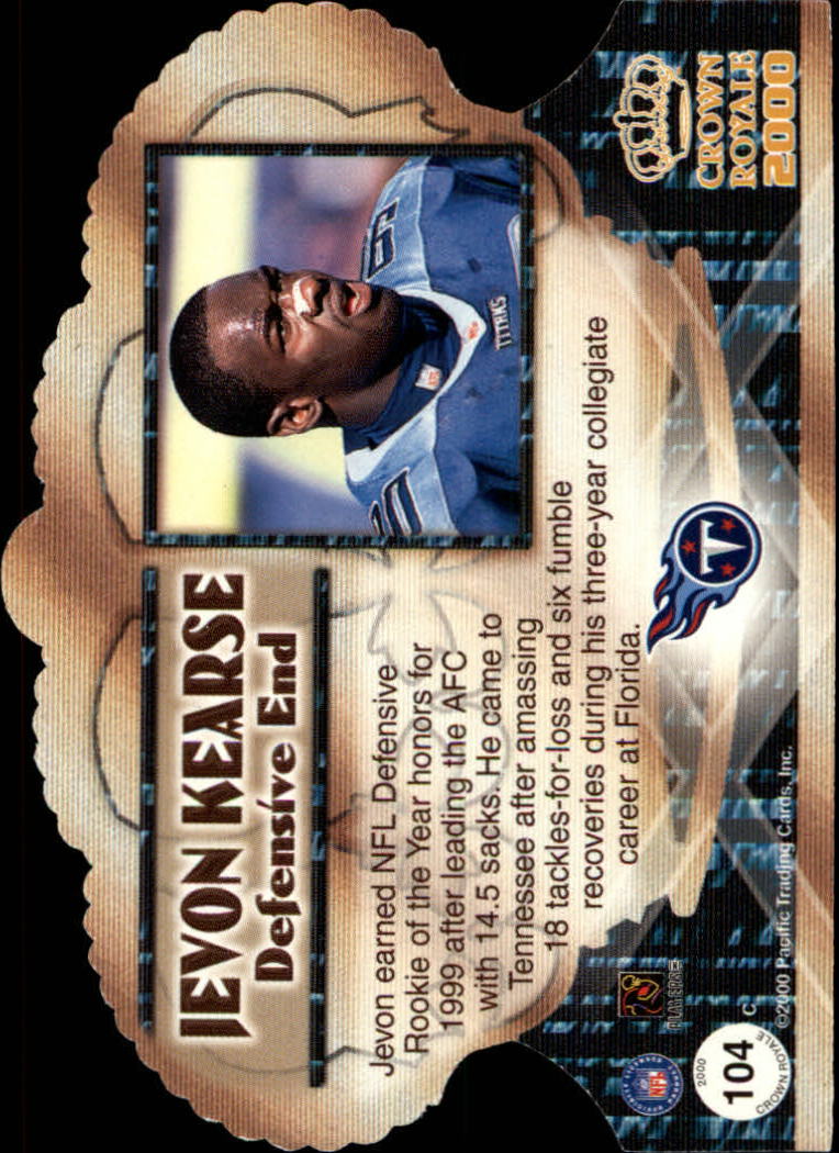 2000 Crown Royale Limited Series #104 Jevon Kearse