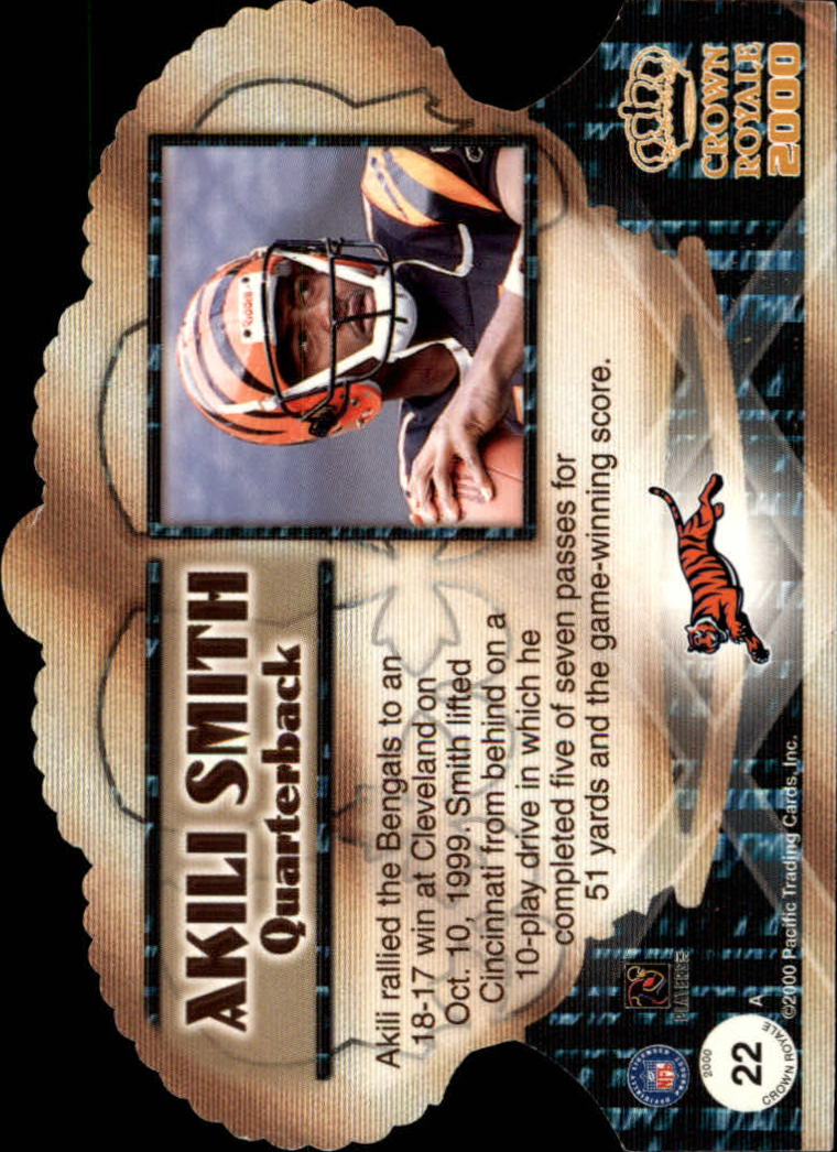 2000 Crown Royale (Pacific) Football "Insert and Parallel" Cards - Picture 45 of 51
