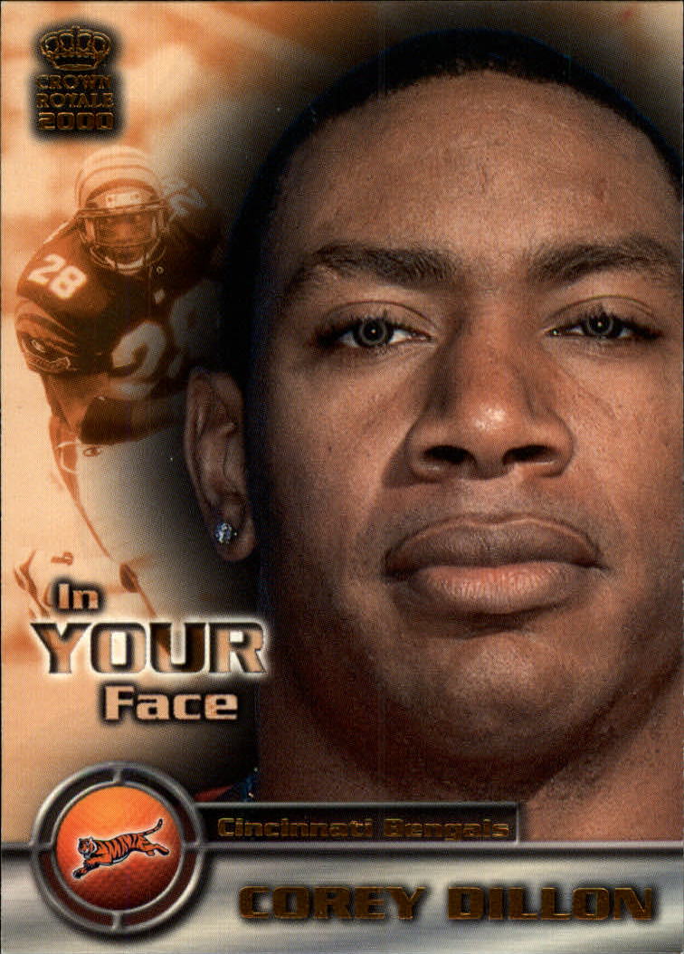 2000 Crown Royale In Your Face #4 Corey Dillon