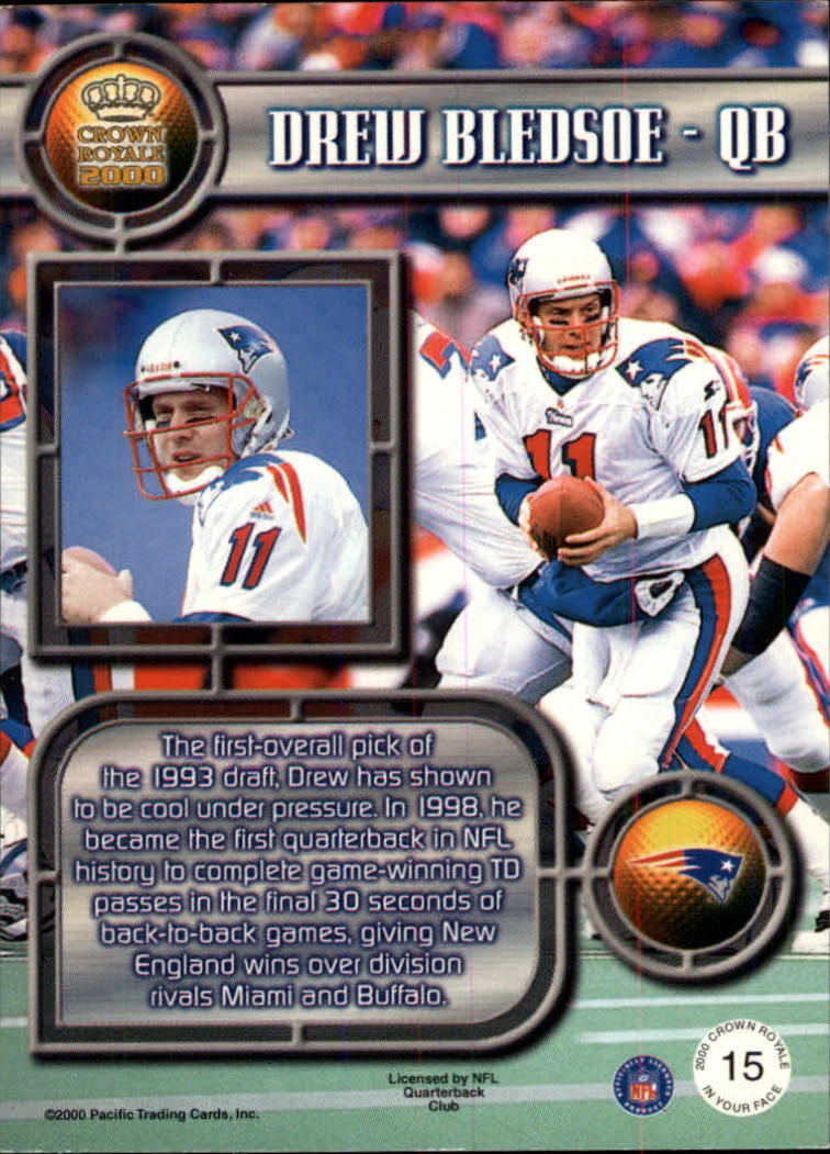 2000 Crown Royale (Pacific) Football "Insert and Parallel" Cards - Picture 33 of 51