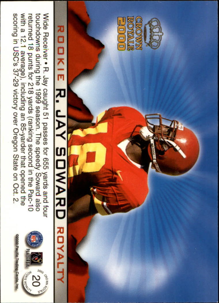 2000 Crown Royale (Pacific) Football "Insert and Parallel" Cards - Picture 51 of 51